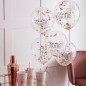 Ballons Confettis or rose " Team Bride"