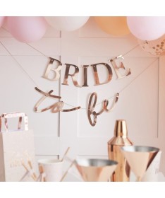 Guirlande "Bride to be"