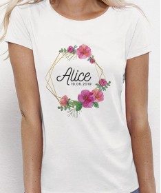 T-shirt Fleuri