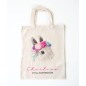 Tote bag enfant lapin couronne