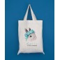 Tote bag enfant lapin couronne