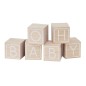 Cubes en bois "Oh Baby"