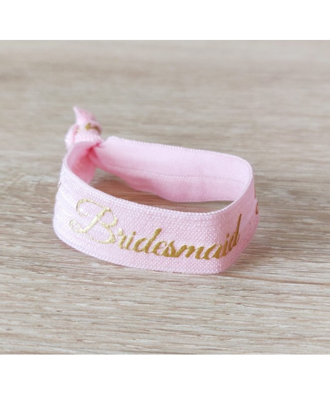 Bracelet EVJF demoiselle d'honneur "Bridesmaid"