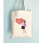 Tote Bag Merci Maitresse Garçon ou Fille personnalisable