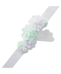 Ceinture Florale Baby Shower "Mum to be"