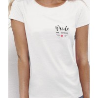 T-Shirt EVJF "Bride" et "Team Bride"à.    personnaliser - Future mariée et sa team ♡