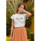 T-Shirt Bride sur la poitrine