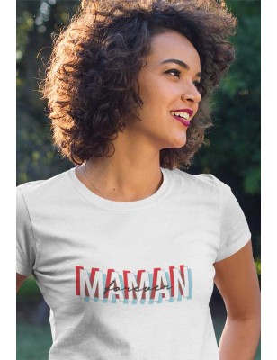 T-Shirt Maman effet 3D à personnaliser