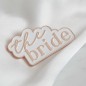 Badge "The Bride" Badge "The Bride"
