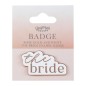 Badge "The Bride" Badge "The Bride"
