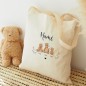 Tote bag Mamie Ours à personnaliser Tote bag Mamie Ours à personnaliser