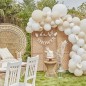 5 Ballons Confettis nuages  "Hello Baby" - Baby Shower - Gender Reveal