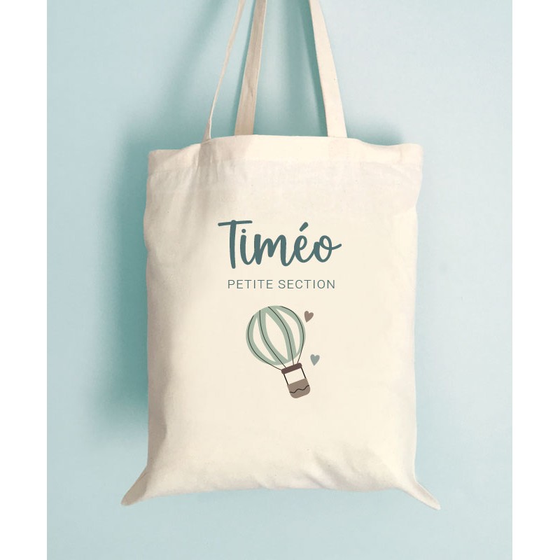 Tote Bag Enfant personnalisé Grue de chantier - Rentrée scolaire - Crèche - Maternelle - Sorties en Famille Tote Bag Enfant personnalisé Grue de chantier - Rentrée scolaire - Crèche - Maternelle - Sorties en Famille