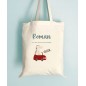 Tote Bag Vehicule Enfant personnalisé Dinosaure en Voiture - Rentrée scolaire - Crèche - Maternelle - Sorties en Famille Tote Bag Vehicule Enfant personnalisé Dinosaure en Voiture - Rentrée scolaire - Crèche - Maternelle - Sorties en Famille