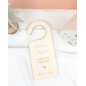 Accroche porte de Noël Personnalisé à Suspendre en Bois Accroche porte de Noël Personnalisé à Suspendre en Bois