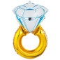 Ballon "Bague diamant" EVJF