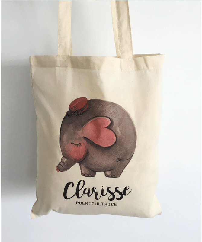 Tote Bag Elephant