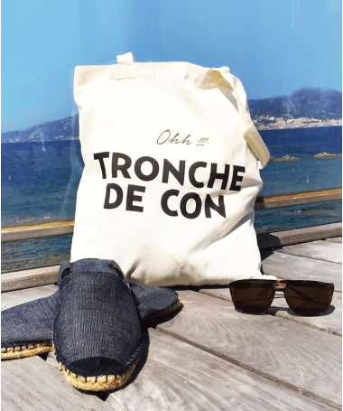 Tote Bag Citation Marseille Tronche de con