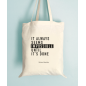 Tote Bag - It always seems impossible until