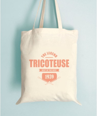 Tote bags Mamie tricoteuse, the Legend !