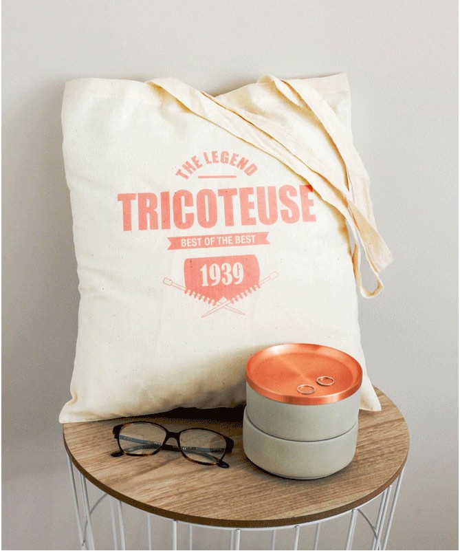 Tote bags Mamie tricoteuse, the Legend !