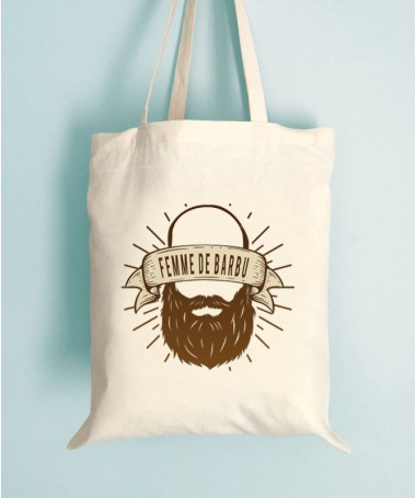 Tote Bag - Femme de barbu