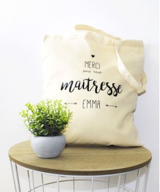 Tote Bag Merci Maitresse - ATSEM- Nounou