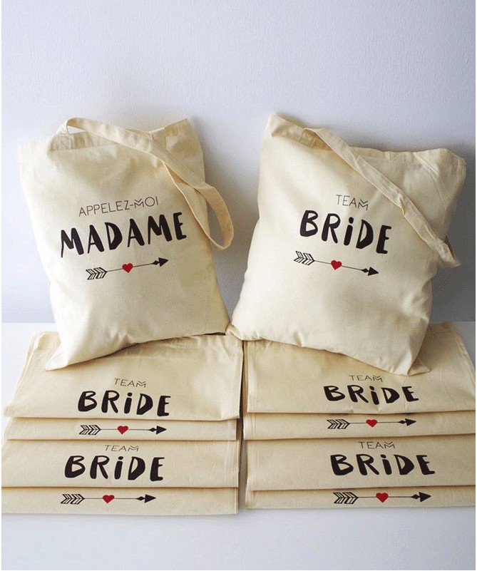 Tote bag Team Bride