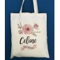 Tote Bag EVJF - Fleur et ruban