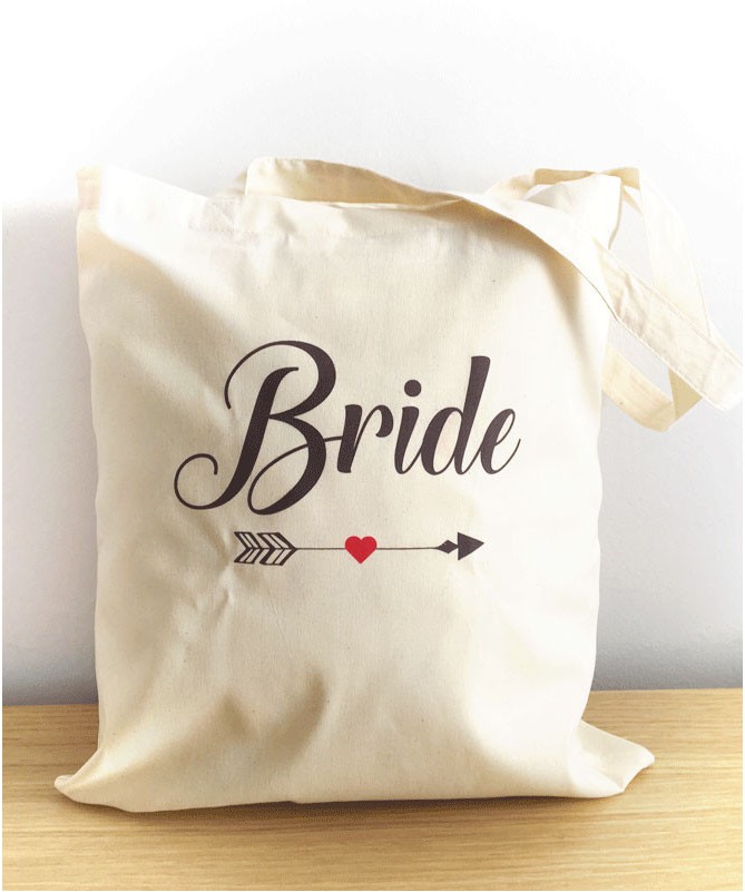 Tote bag Bride