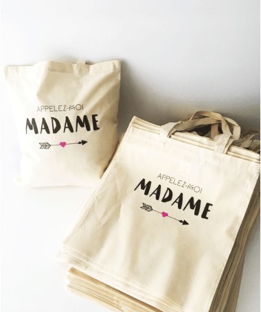 Tote Bag EVJF Appelez-moi Madame !