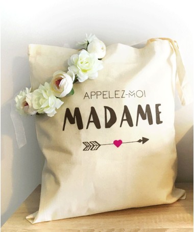 Tote Bag EVJF Appelez-moi Madame !