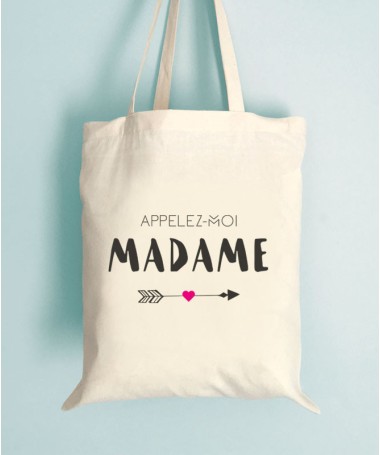 Tote Bag EVJF Appelez-moi Madame !