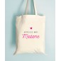 Sac EVJF - Tote bag Appelez-moi Madame Coeur