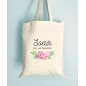 Sac EVJF - Tote bag Floral