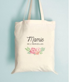 Sac Mamie Fleuri - Tote Bag Merveilles