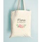 Tote bag Mamie Fleuri personnalisé