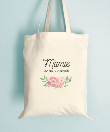 Sac Mamie Fleuri - Tote Bag Dans l'année