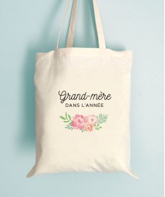 Sac Grand mere Fleuri - Tote Bag