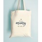 Tote bag Mamie On t'aime personnalisé