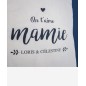 Tote bag Mamie On t'aime personnalisé