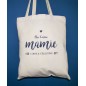 Tote bag Mamie On t'aime personnalisé