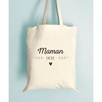 Tote bag Maman chérie - Idée cadeau maman