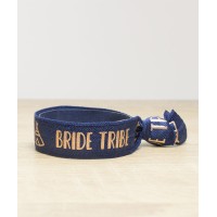 Bracelet EVJF "Team Bride Tipi" Bleu