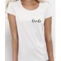 T-Shirt Bride sur le coeur