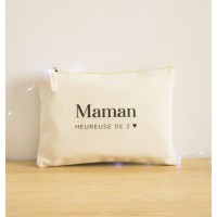 Trousse Maman Heureuse à personnaliser